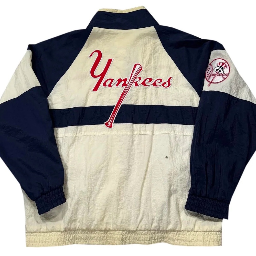 Vintage Apex One New York Yankees Light Jacket (Size XL)